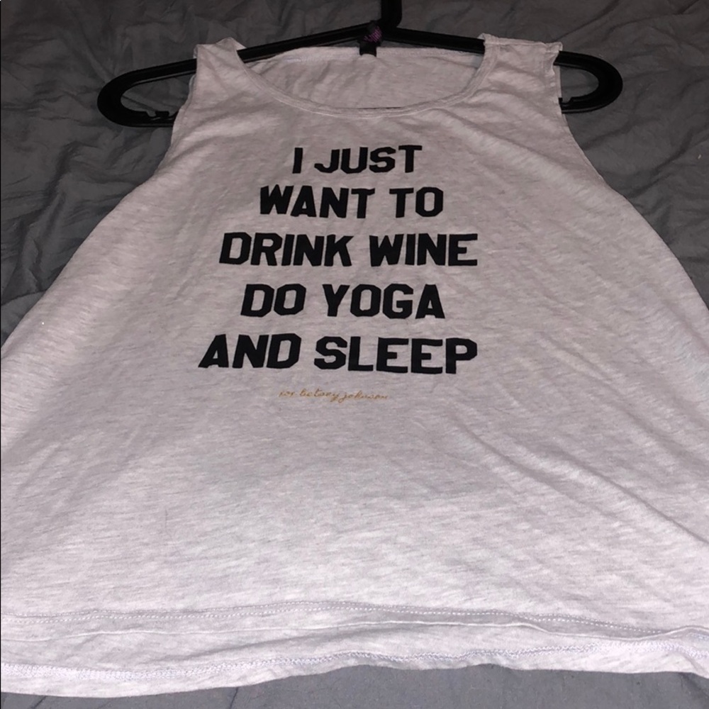 Workout tank top